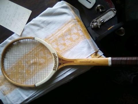 Two antique tennis rackets for sale