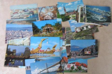 56 UNUSED POST CARDS - LOT 1 - AS PER SCAN