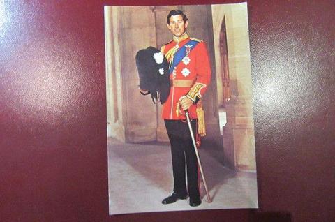 OLD POST CARD - PRINCE OF WALES - AS PER SCAN