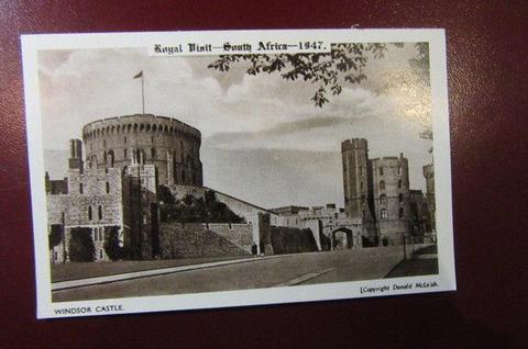 VINTAGE POST CARD - ROYAL VISIT - SOUTH AFRICA - 1947 - CARD 4 - AS PER SCAN