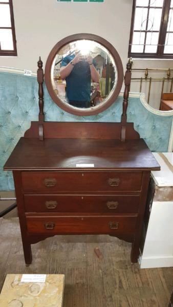 Teak Dressing Chest