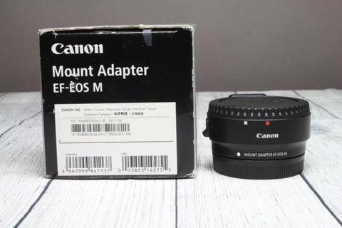 Canon Mount adapter EF-EOS M for sale