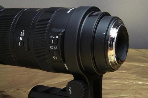 Canon mount Sigma 120-400mm Image Stabilizer lens for sale