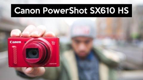 Canon Powershot SX610 RED 20.2MP sell/swop for cellphone