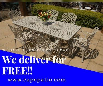 CapePatio.com - Quality Cast Aluminium Patio Furniture. Free Delivery Nationwide!