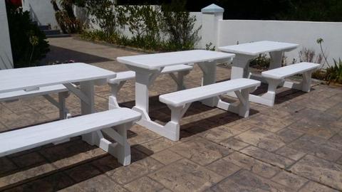 SUMMER SPECIAL MODERN CLASSIC PICNIC BENCHES AS FROM R950