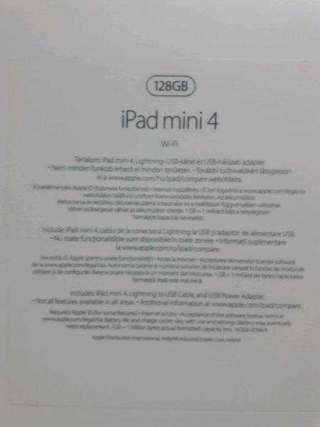 Ipad Mini 4 Wifi