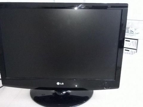 LG 22 inch TV and DSTV HD PVR 2P decoders x 2
