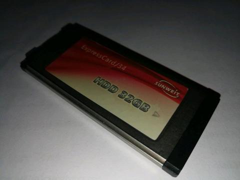 Express Card 32GB SSD