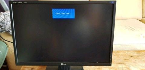 Computer monitor LCD (widescreen) LG Flatron 19"