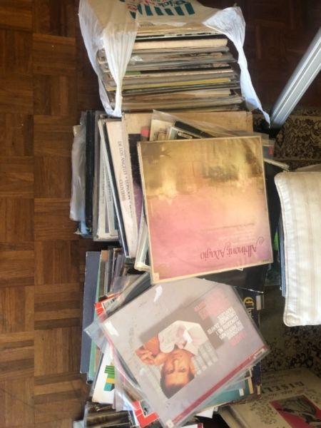 Vinal LP records - Job lot