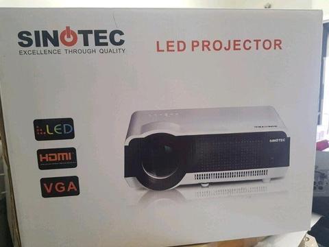 Brand New Sinotech Projector -Sealed