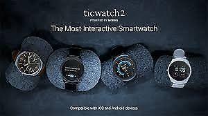 SMART WATCH : Ticwatch 2 - The Most Interactive Smartwatch