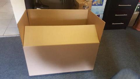 Cardboard boxes for sale 600x400x400mm @R10-00 each