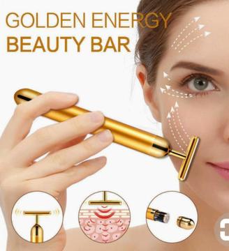Beauty Bar 24k Golden Pulse Facial Massager
