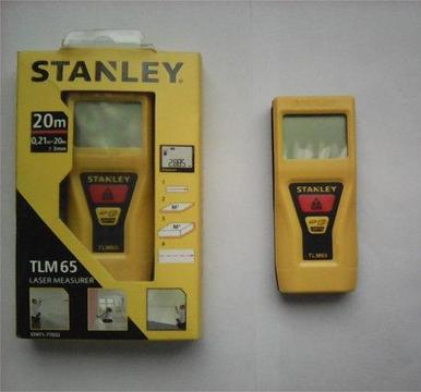 Automatically measure distance, volume, area with this highly accurate Stanley laser measuring tool
