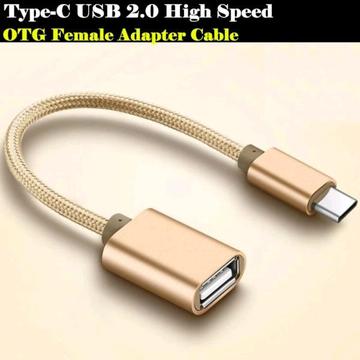 New Available USB 2.0 High Speed Type-C OTG Adapter