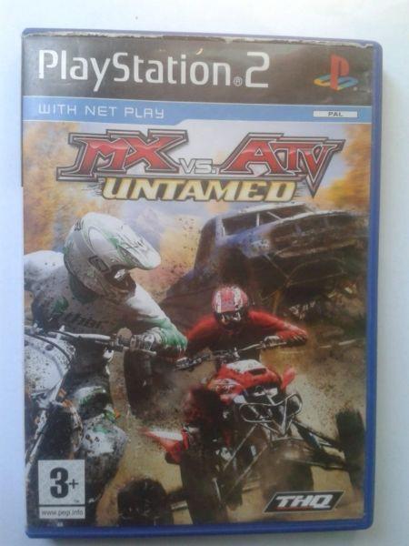 MX vs ATV Untamed (Sony Playstation 2 PS2)