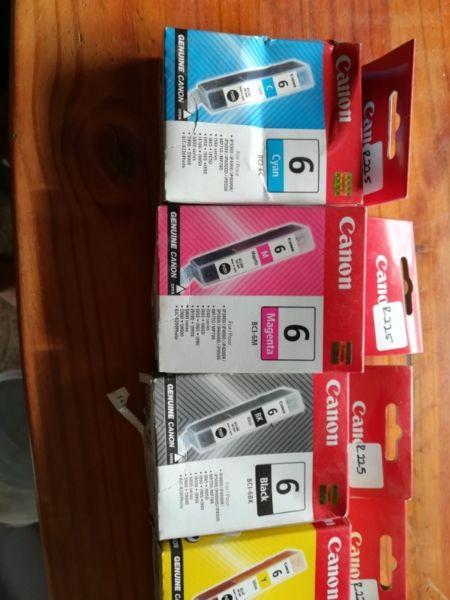 Canon and hp cartridges for sale