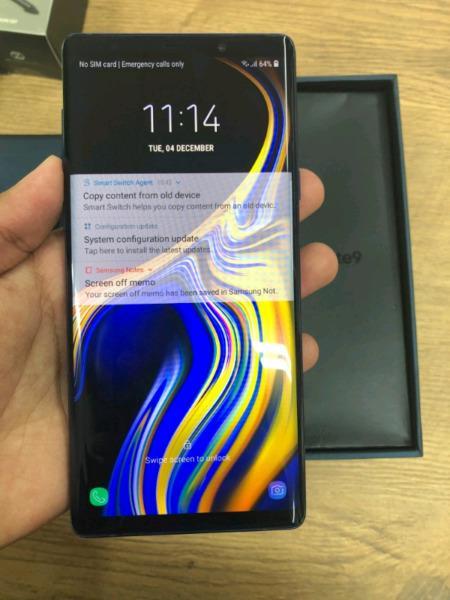 Samsung Note 9 - Immaculate Condition