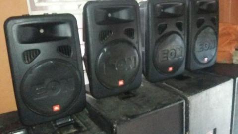 JBL EON 15 G2 SPEAKERS( 2 PAIRS AVAILABLE)