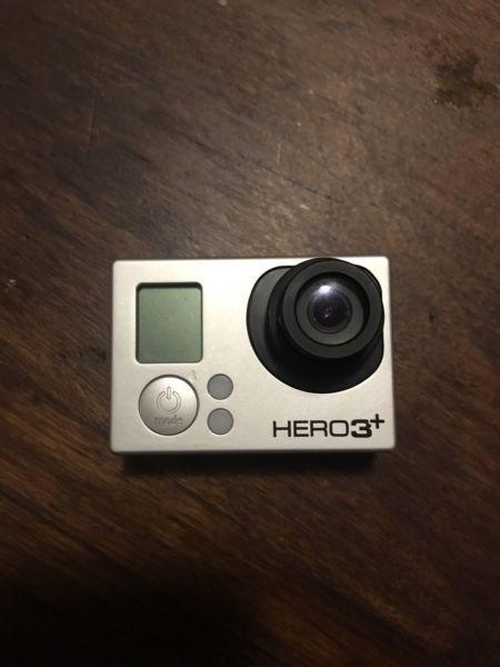 GoPro Hero 3+ plus battery pack and charger