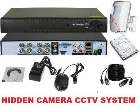 Spy Hidden Nanny CCTV camera recording system DIY kit @R1250 each