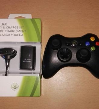Xbox 360 wireless control plus plug in play