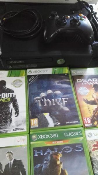Xbox 360 250GB with 14 games
