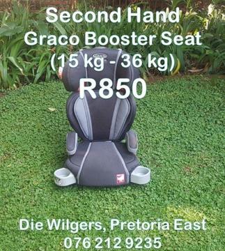 Second Hand Graco TriLogic Booster Seat (15 kg - 36 kg)