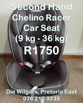 Second Hand Chelino Racer Car Seat(9 kg - 36 kg)