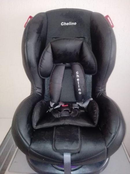 CHELINO LEATHER RACER CARSEAT