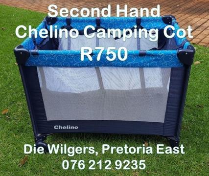 Second Hand Chelino Camping Cot