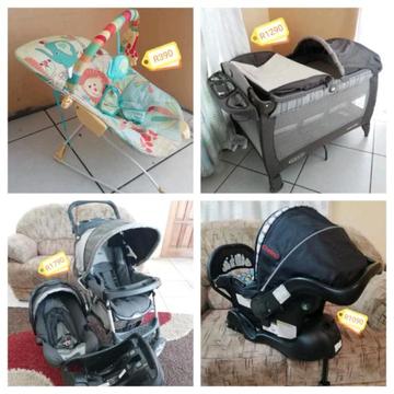 Various baby items (prices on pics)