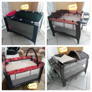 Various campcots (prices on pic)