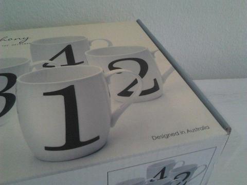 Great Gift! - Set of 4 Coffee Mugs
