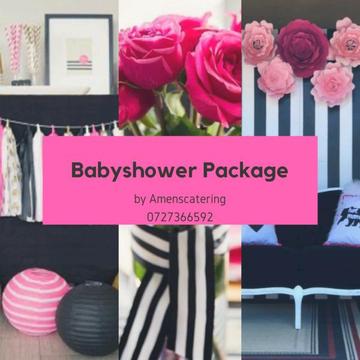 Babyshower Packages available