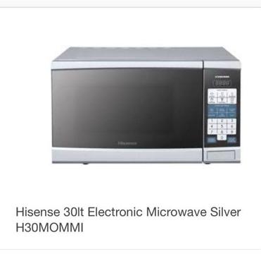 Hisense microwave 30l. R1200 neg