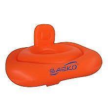 Brand new sealed SAEKO Inflatable Swim Seat Neon Orange