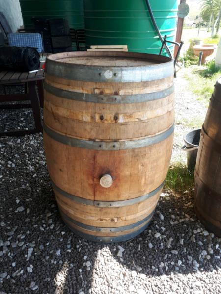 Wine barrel for sale