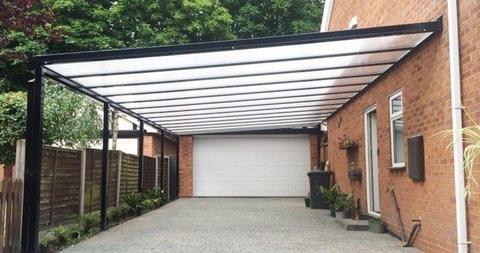 m steel carports installed and painted R6700