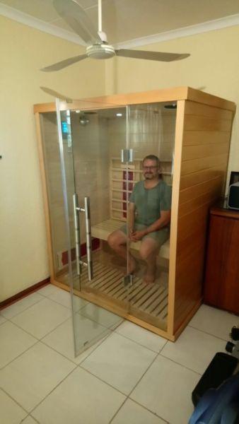3 Person Sauna Sale / Buy a Far Infrared Sauna Wellness Cabin / Relax, Relieve & Detoxify - SA Sauna