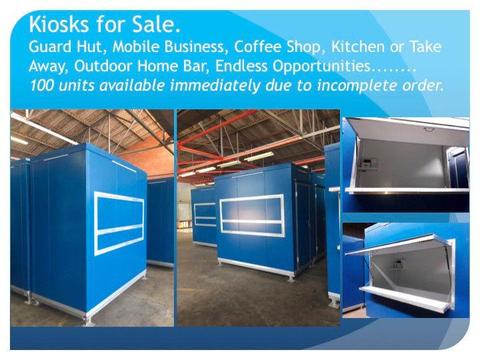 Kiosks for Sale. Guard Hut, Mobile Business