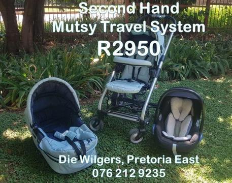 Second Hand Mutsy Travel System