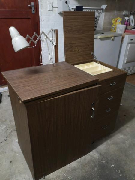 Sewing machine cabinet--Bellville