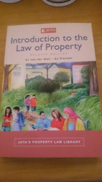 Van der Walt, AJ and Pienaar, GJ Introduction to the Law of Property, (7th ed), 2016, Claremont, Jut