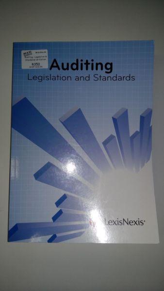 Auditing Legislation And Standards Book