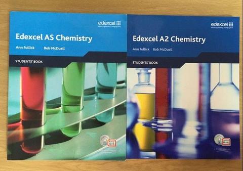 Edexcel AS and A2 Level Chemistry Textbooks