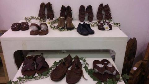 Genuine Leather Ground Cover Shoes Bulk Lot for Sale