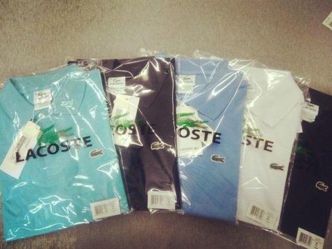 Lacoste, Hugo Boss and Polo mens wear